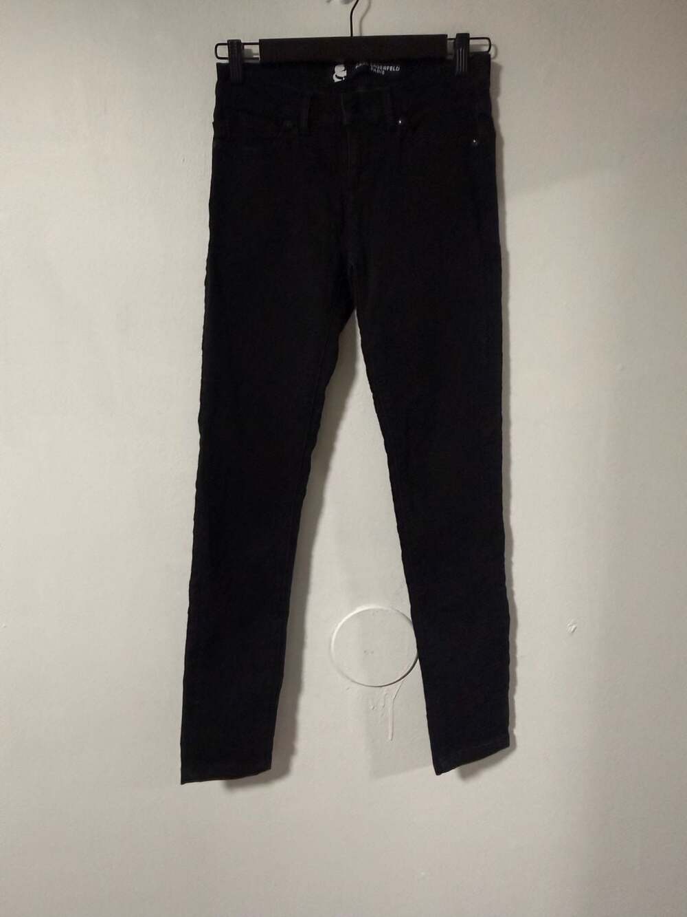 Karl Lagerfeld Paris Black Skinny Jeans